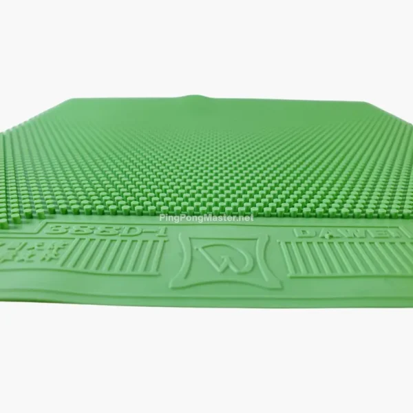 dawei-388d-1-ox-long-pimples-table-tennis-rubber-green-close-up