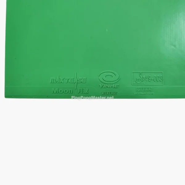 yinhe-moon-12-green-offensive-rubber-green-close-up