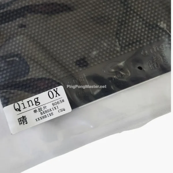 yinhe-qing-long-pimple-rubber-black-ox-close-up